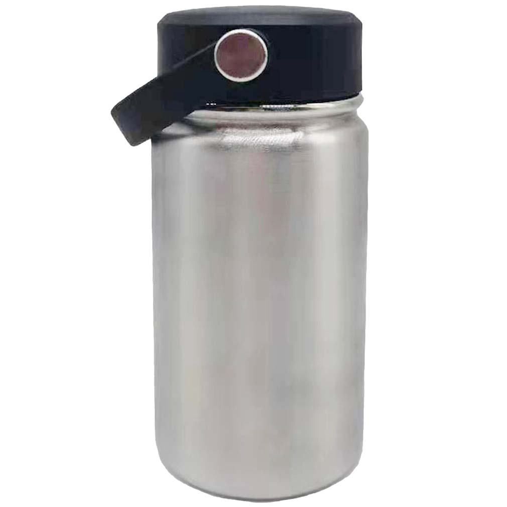 12 oz Stainless Bottle with Plastic Lid 1
