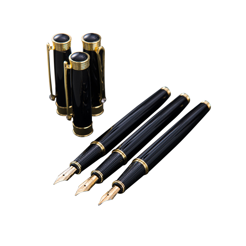 Brass Fountain Pen with Removable Cap 1