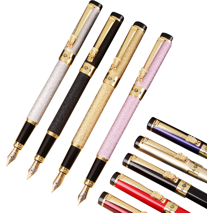 Brass Fountain or Standard Pen with Removable Cap 1