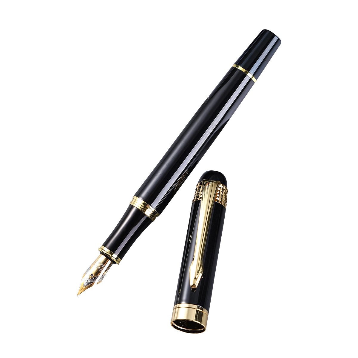 Brass Fountain Pen with Removable Cap 1