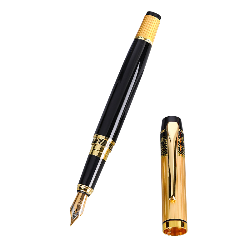 Brass Fountain Pen with Removable Cap 1