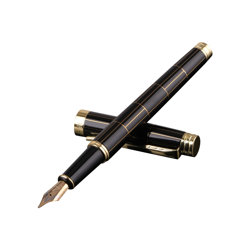 Brass Fountain Pen with Removable Cap 1