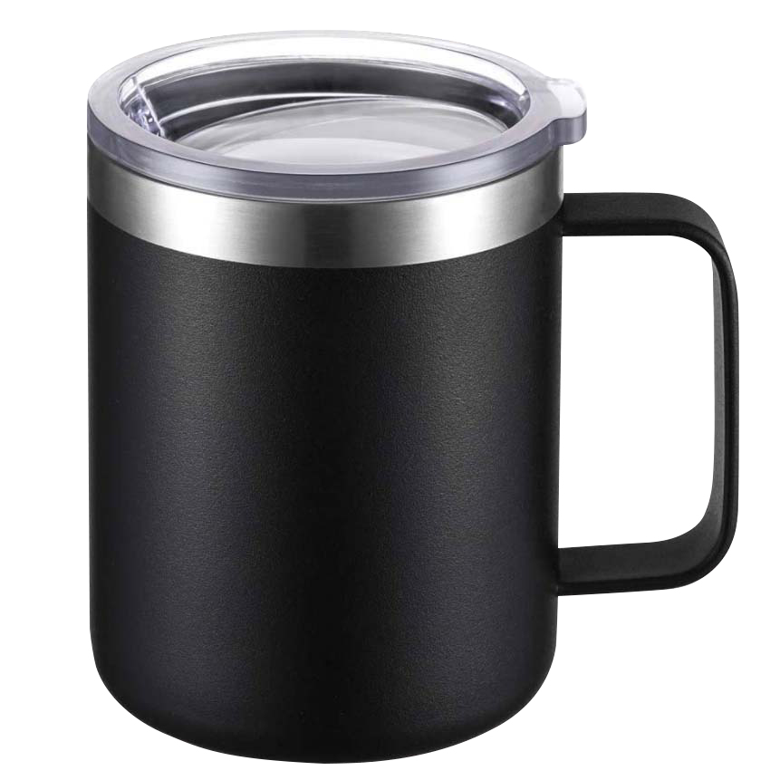 10 oz Stainless Tumbler with Handle 1